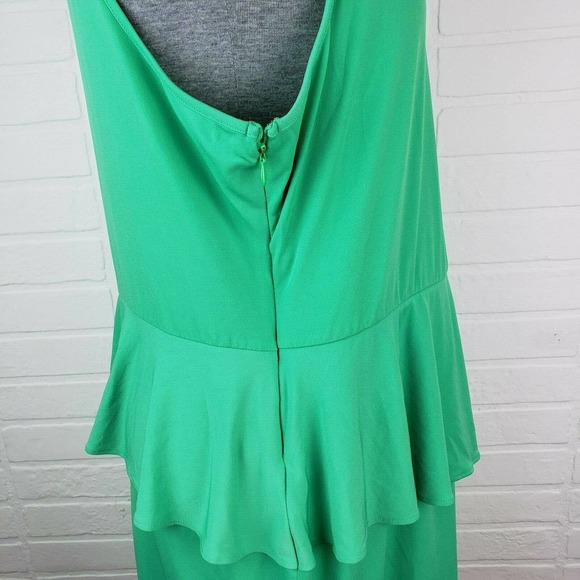 Lane Bryant Dress Green Plus Size 24 - Picture 6 of 9